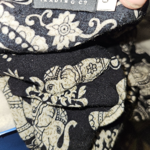 Earthbound Trading Co Womans Short Sleeve Blouse Size S - Picture 12 of 13